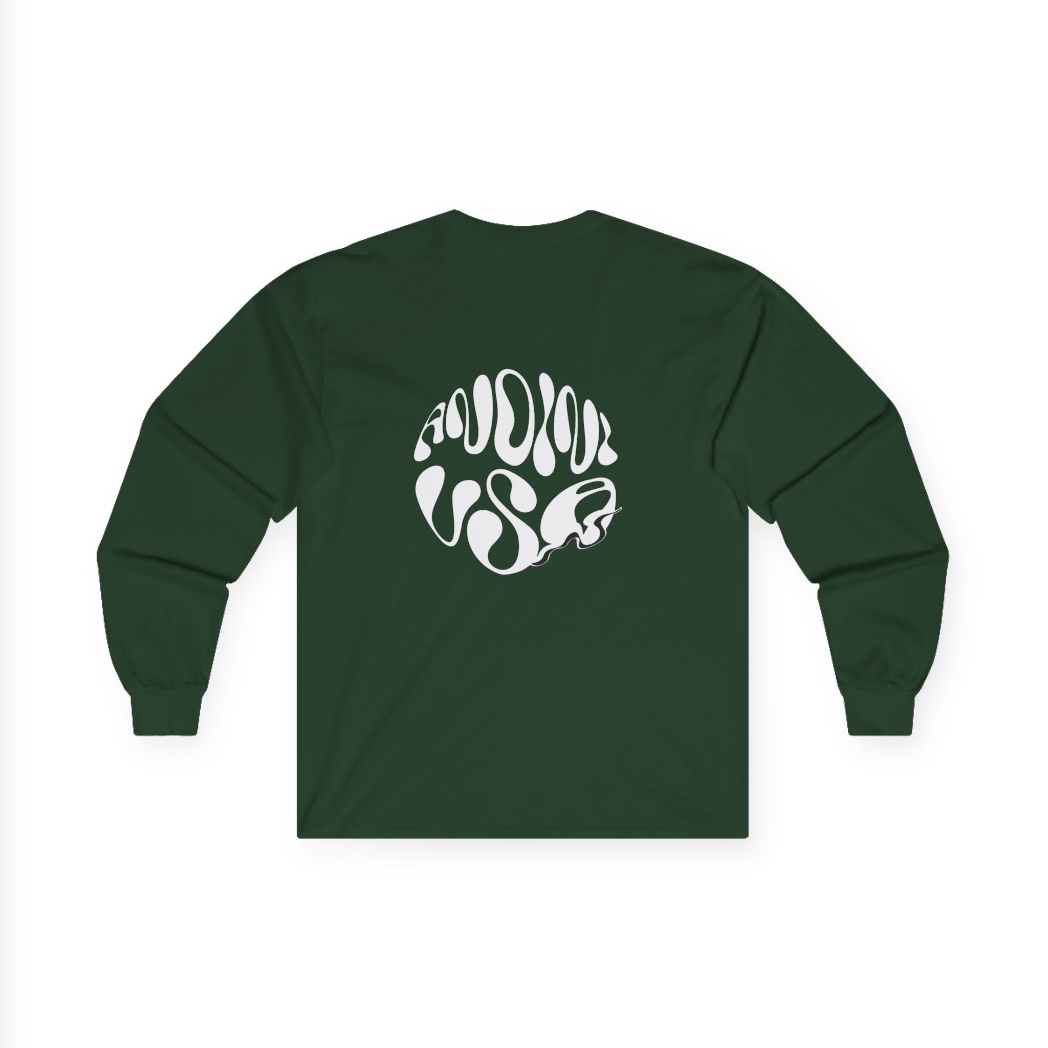 Camiseta unisex de manga larga de algodón ultrafino 