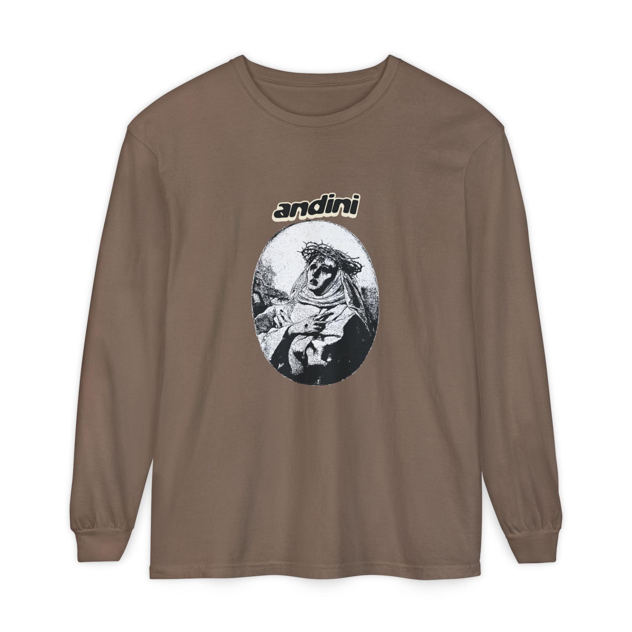 Unisex Garment-dyed Long Sleeve T-Shirt