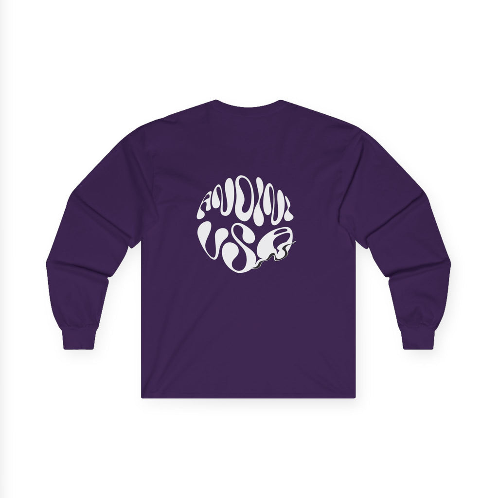 Camiseta unisex de manga larga de algodón ultrafino 