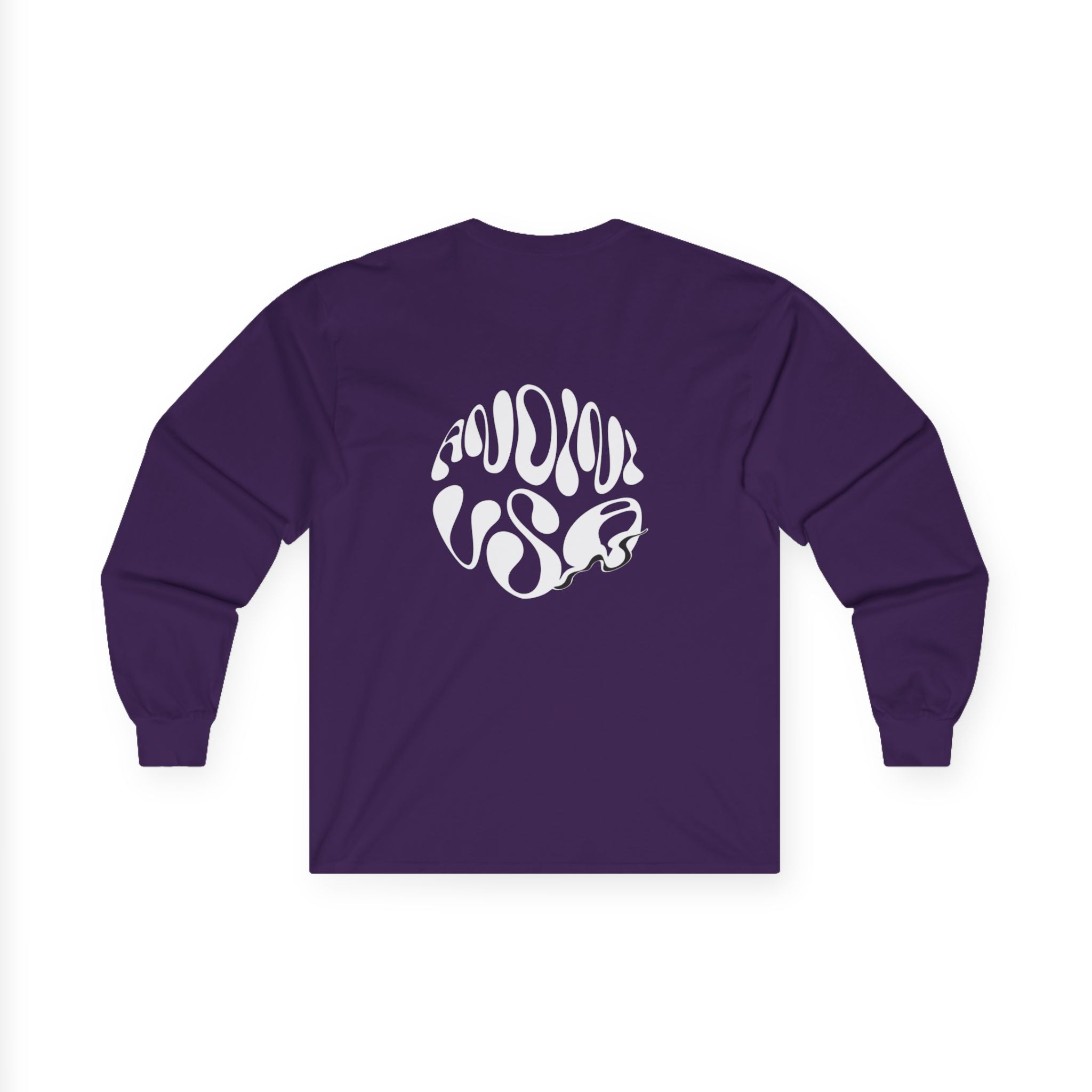 Camiseta unisex de manga larga de algodón ultrafino 