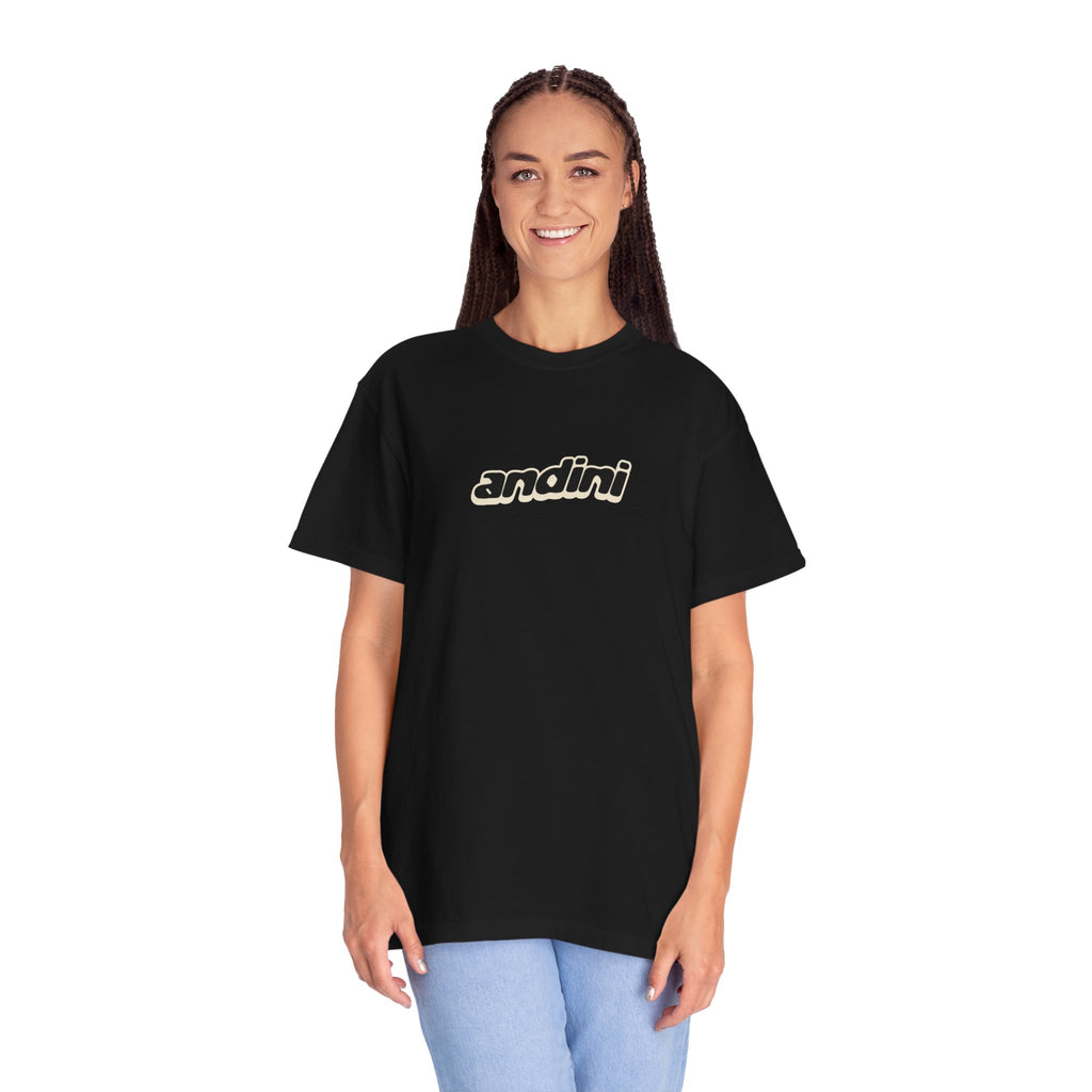 Camiseta unisex teñida en prenda 