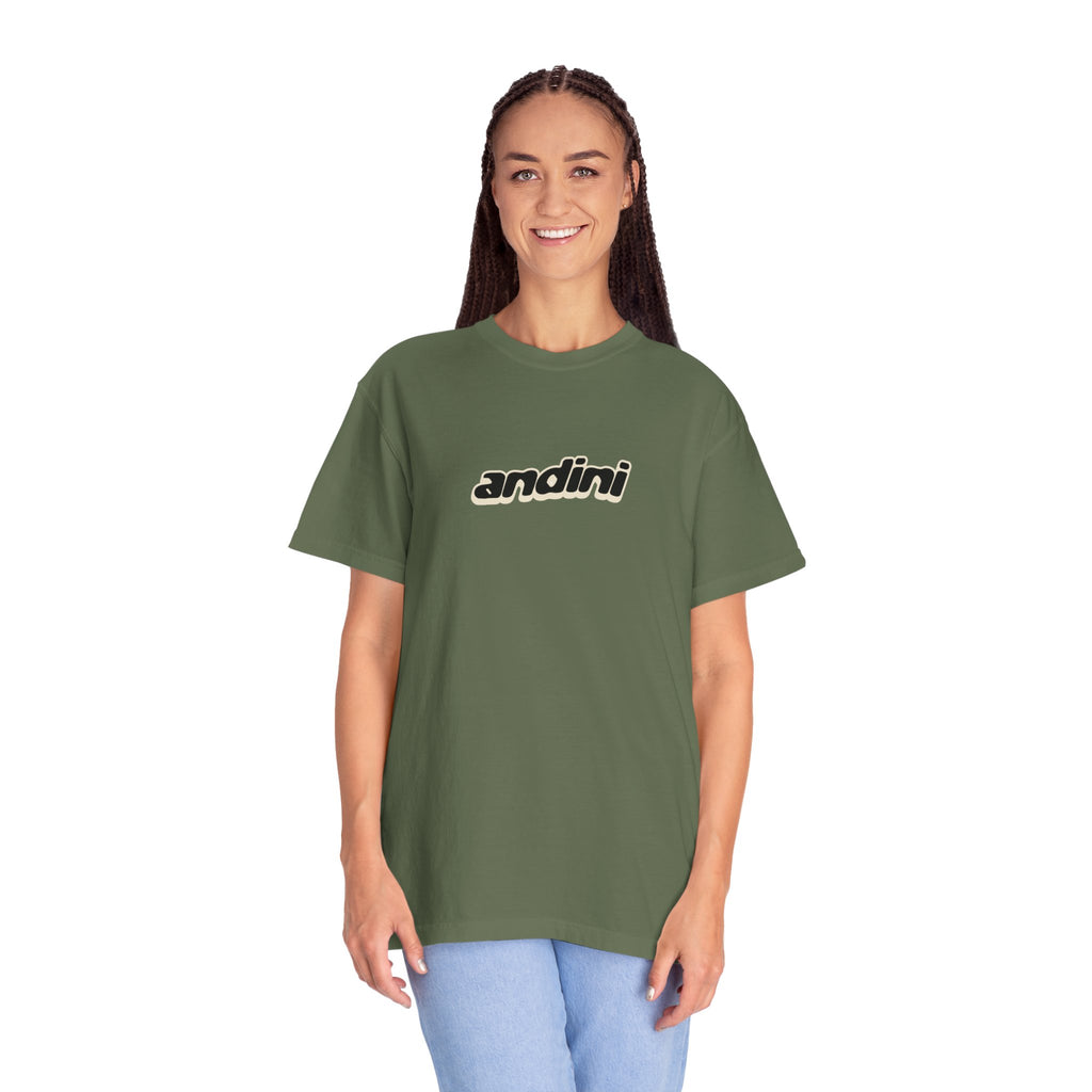 Camiseta unisex teñida en prenda 