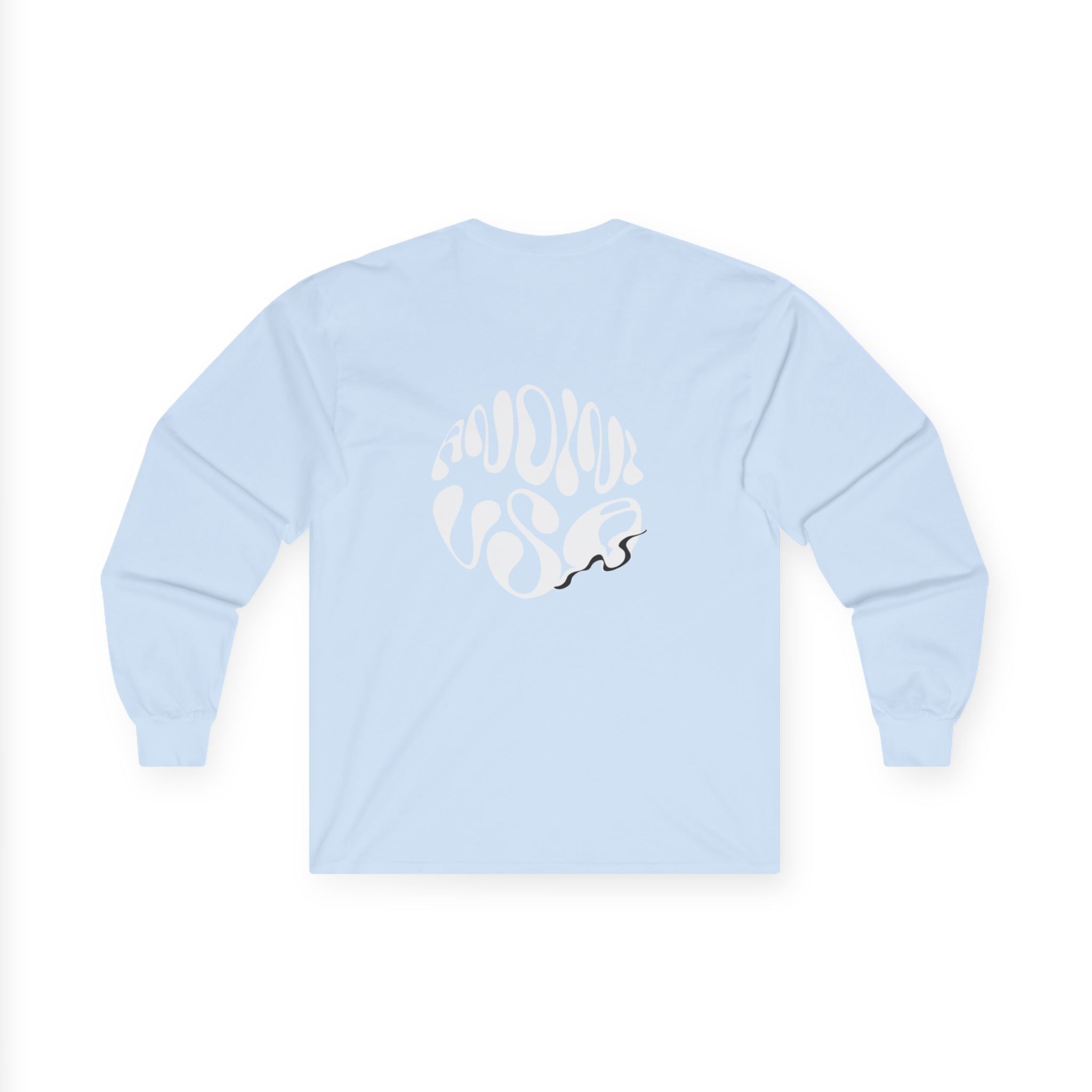 Camiseta unisex de manga larga de algodón ultrafino 