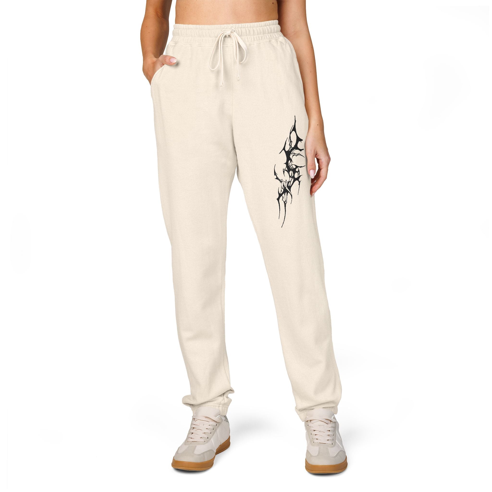 Unisex Garment-Dyed Fleece Sweatpants