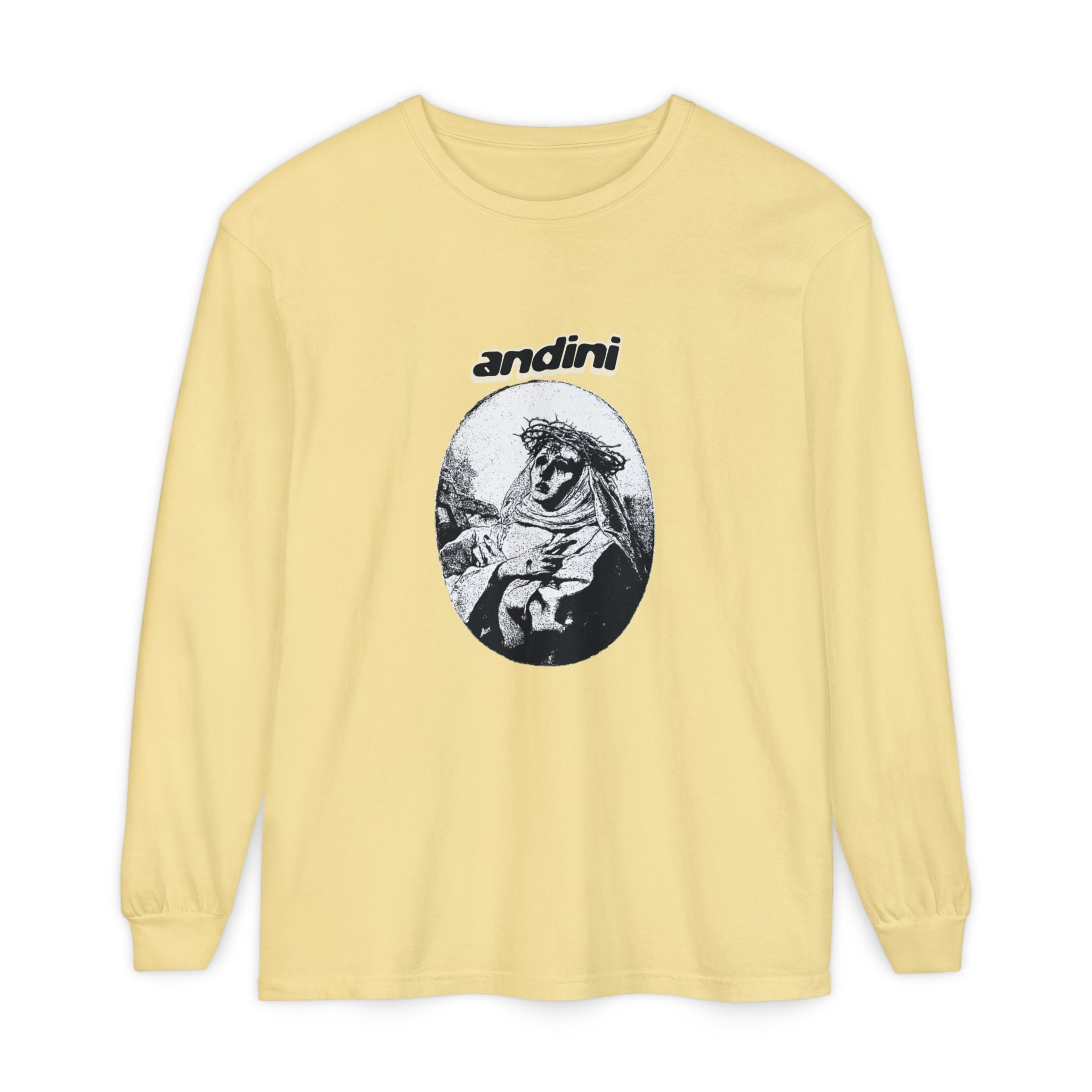 Unisex Garment-dyed Long Sleeve T-Shirt