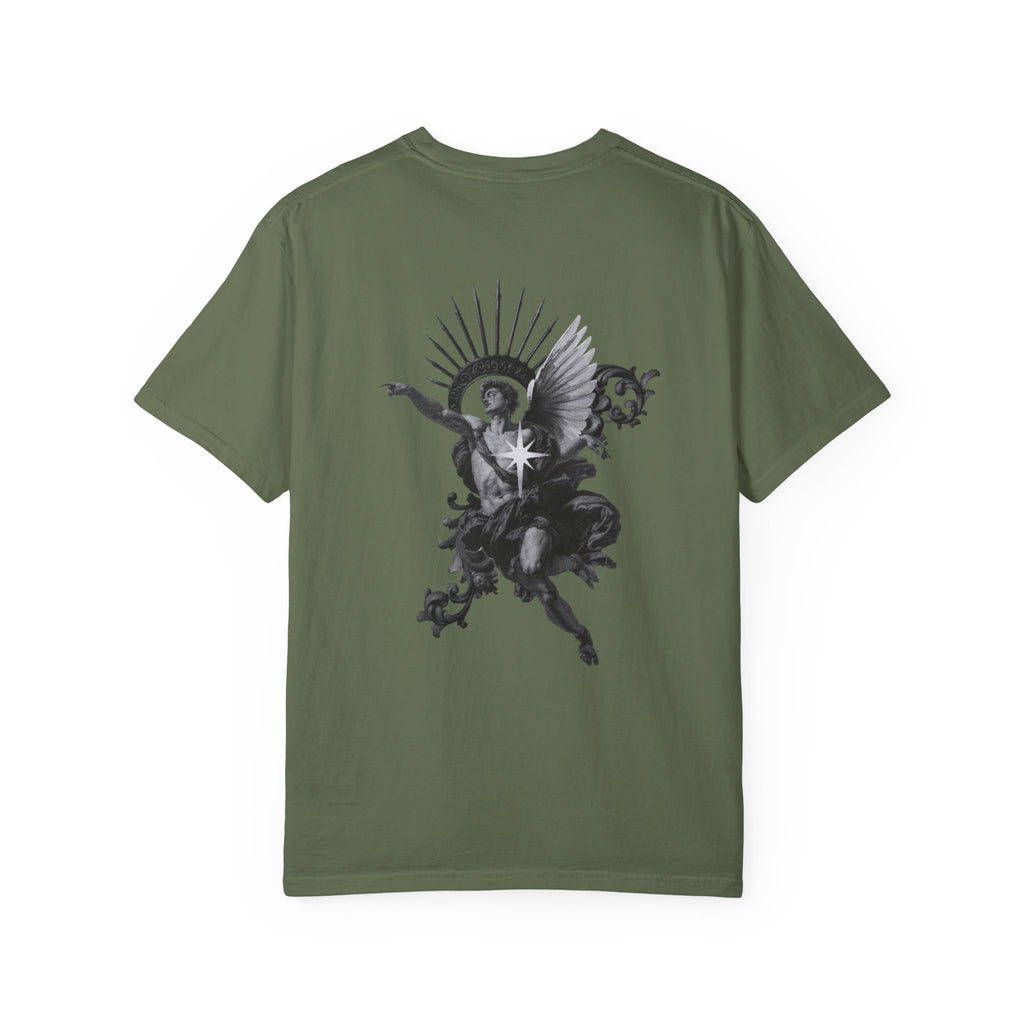 Camiseta unisex teñida en prenda 