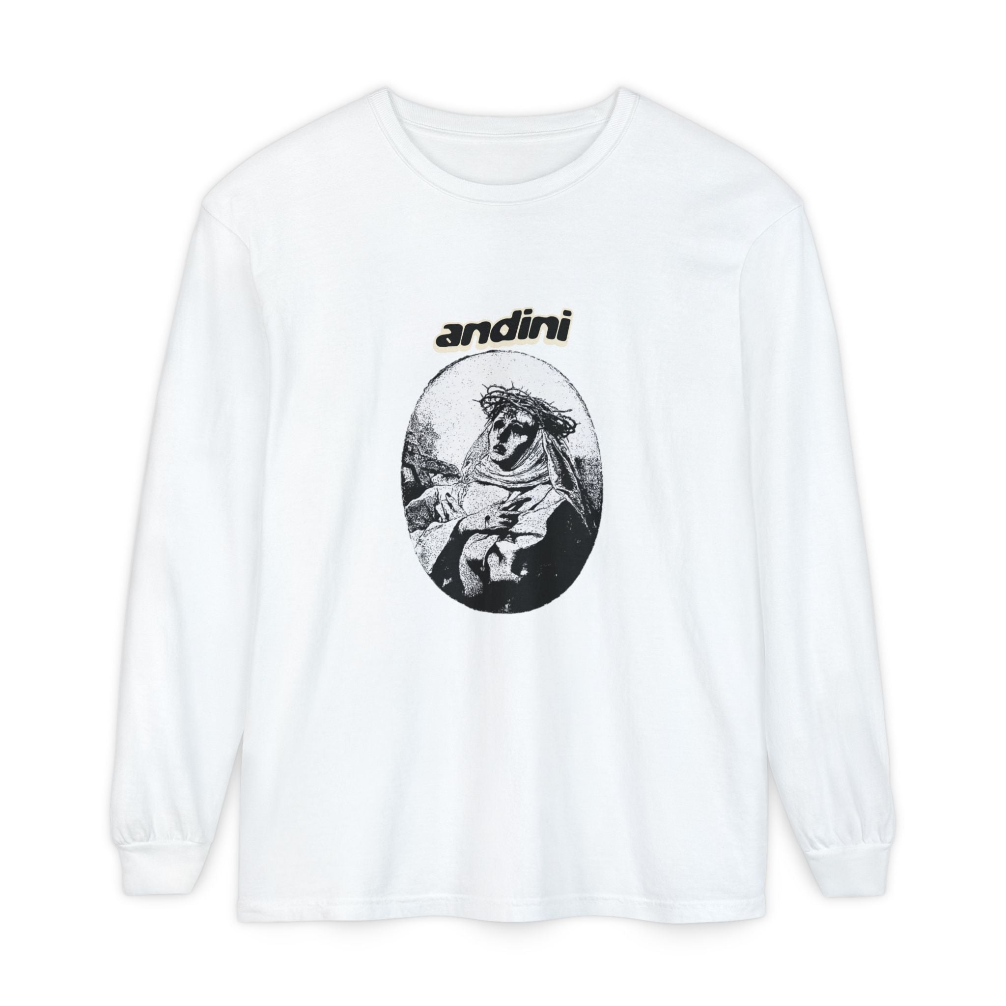 Unisex Garment-dyed Long Sleeve T-Shirt