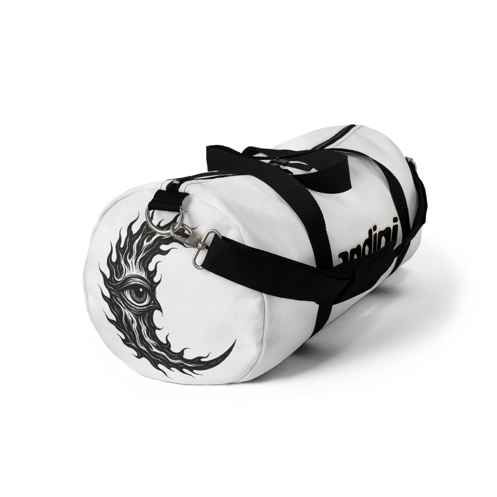 Imperial Gothic Luxury Duffel Bag | Gothic Travel Bag, Regal Black & Gold Design