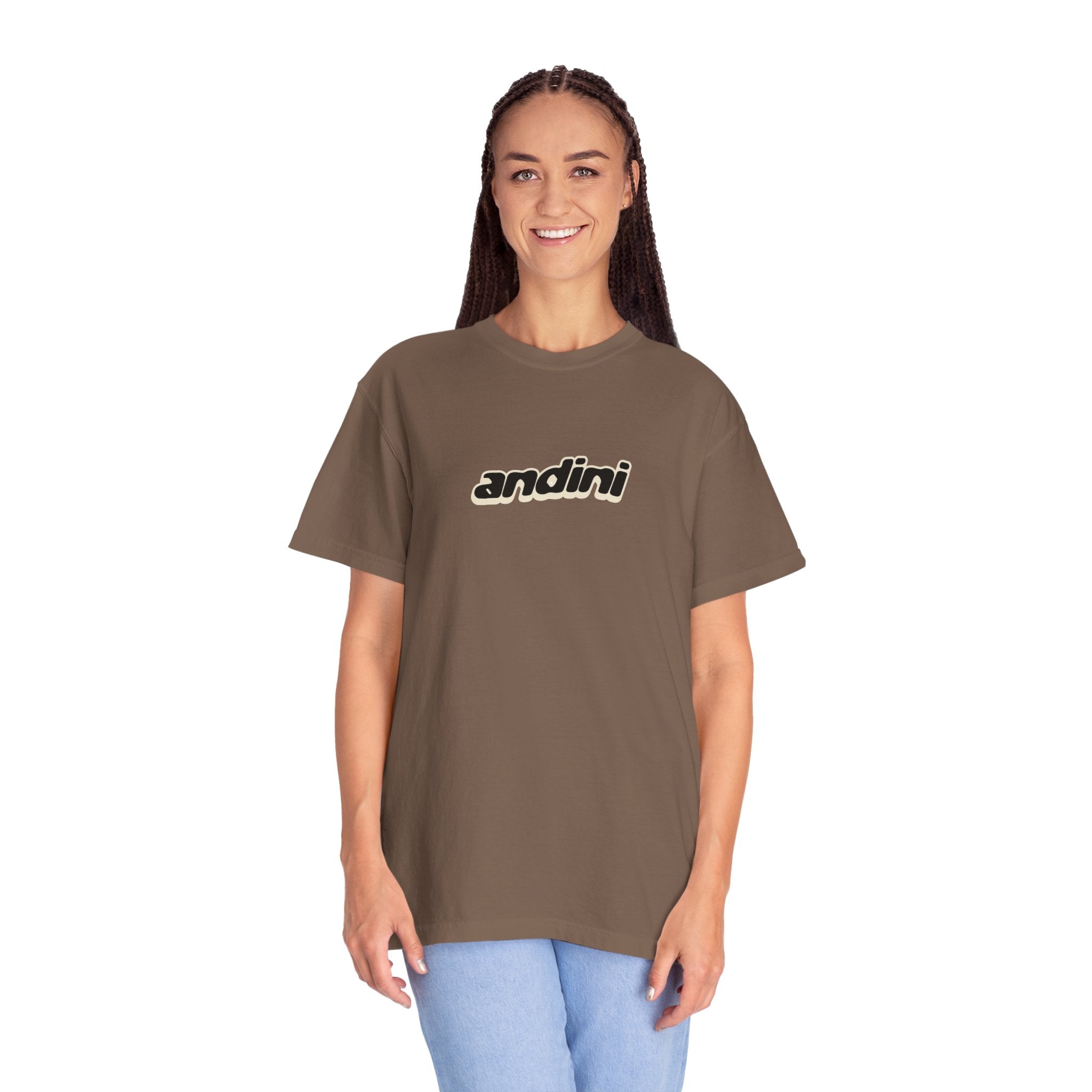 Camiseta unisex teñida en prenda 