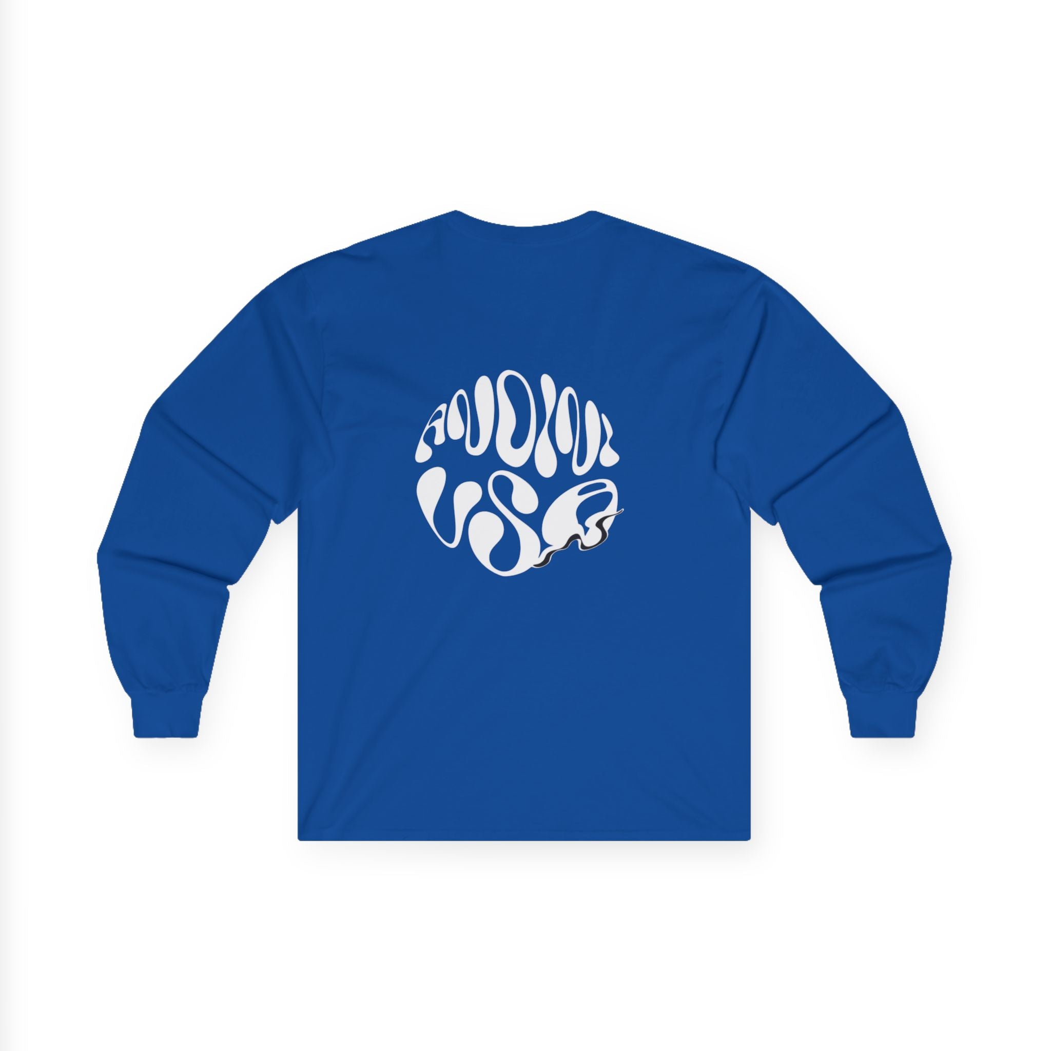 Camiseta unisex de manga larga de algodón ultrafino 