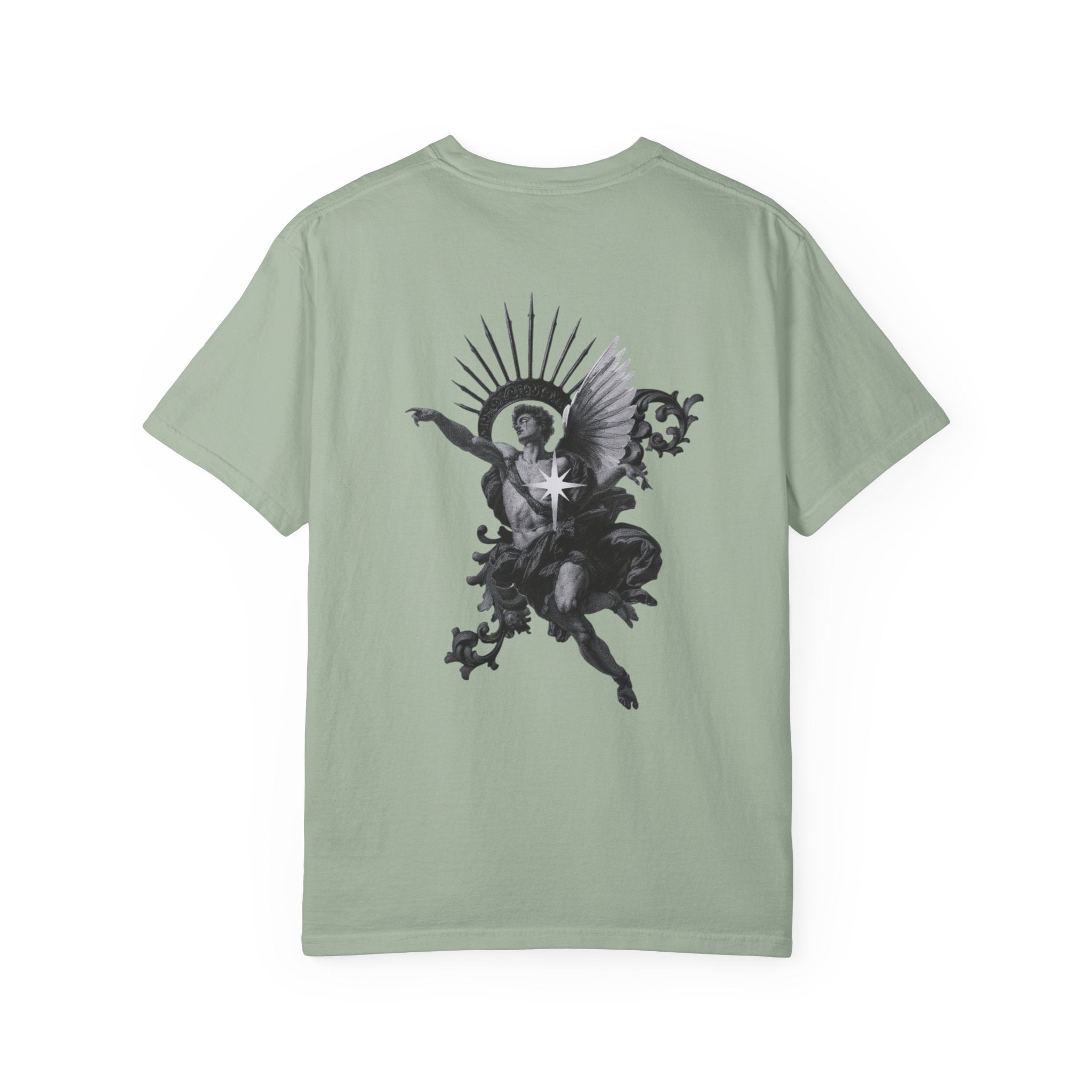 Camiseta unisex teñida en prenda 