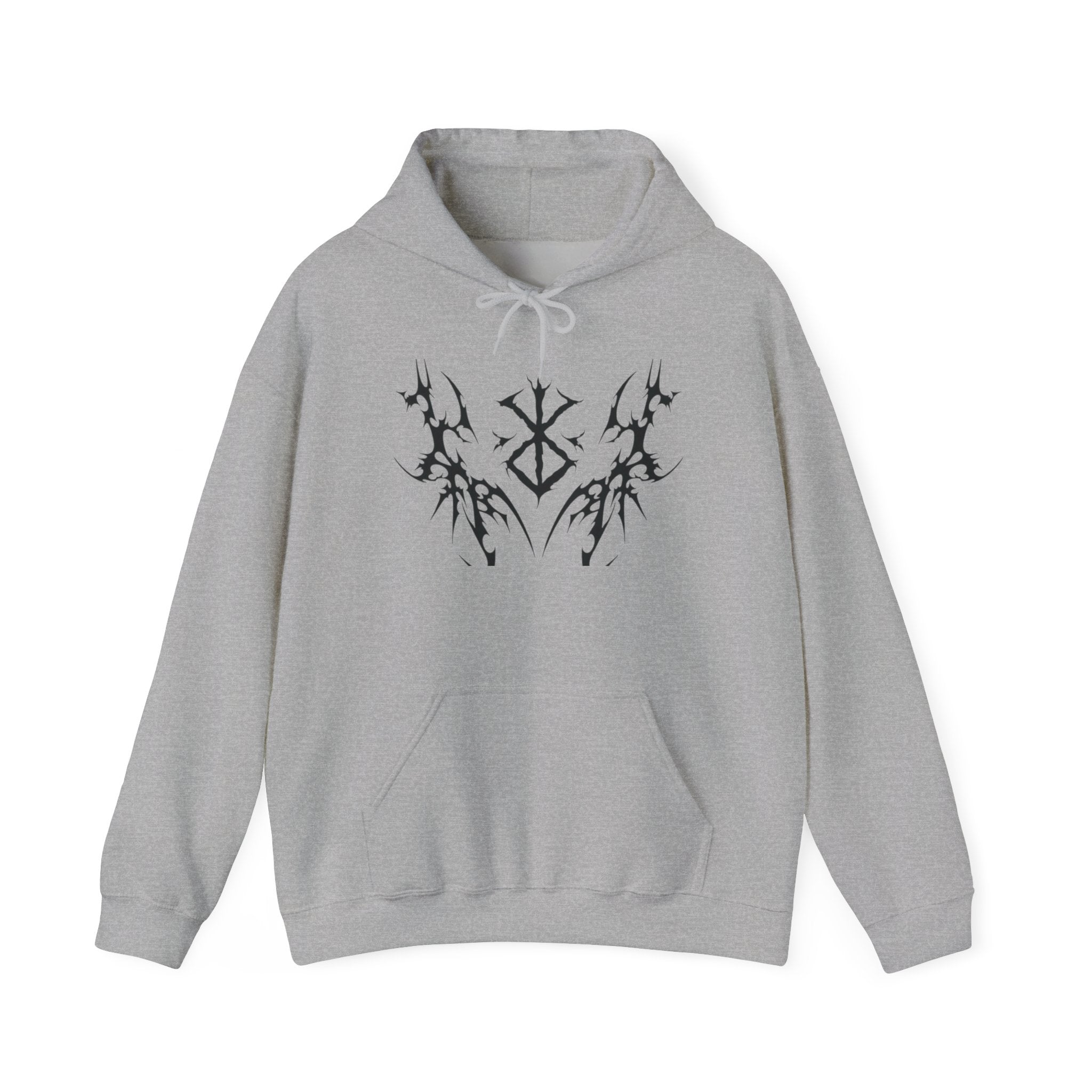 Neo-Tribal Demon Hoodie