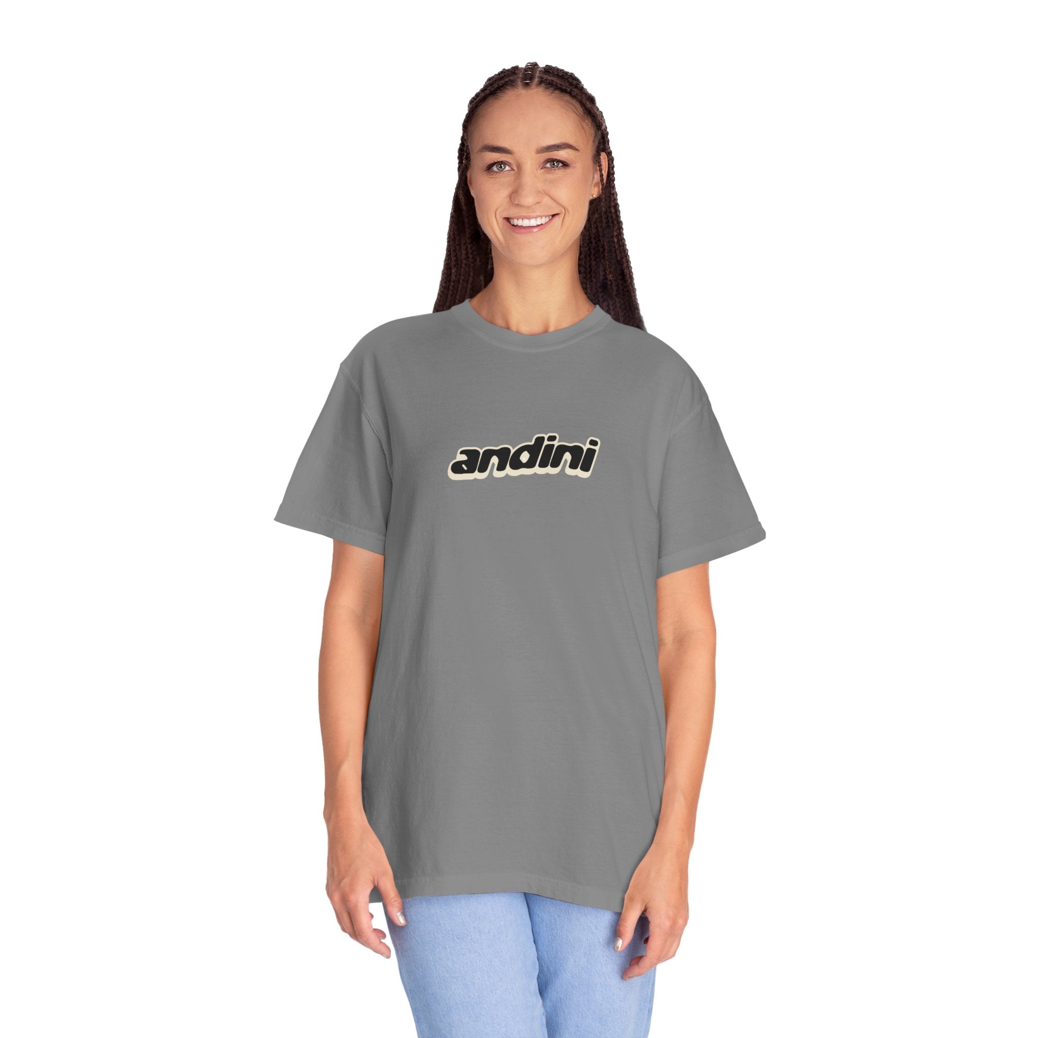 Camiseta unisex teñida en prenda 