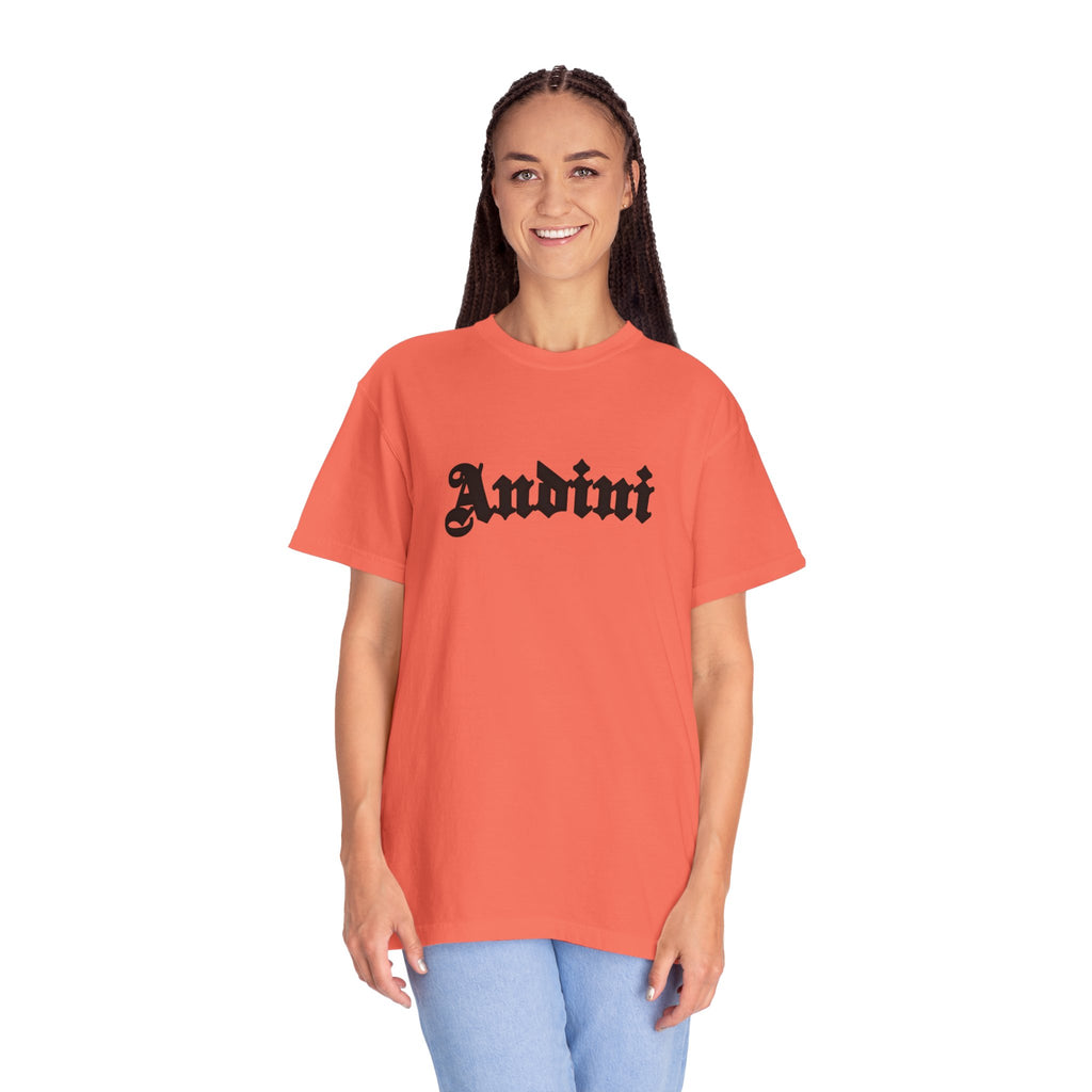 Camiseta unisex teñida en prenda 