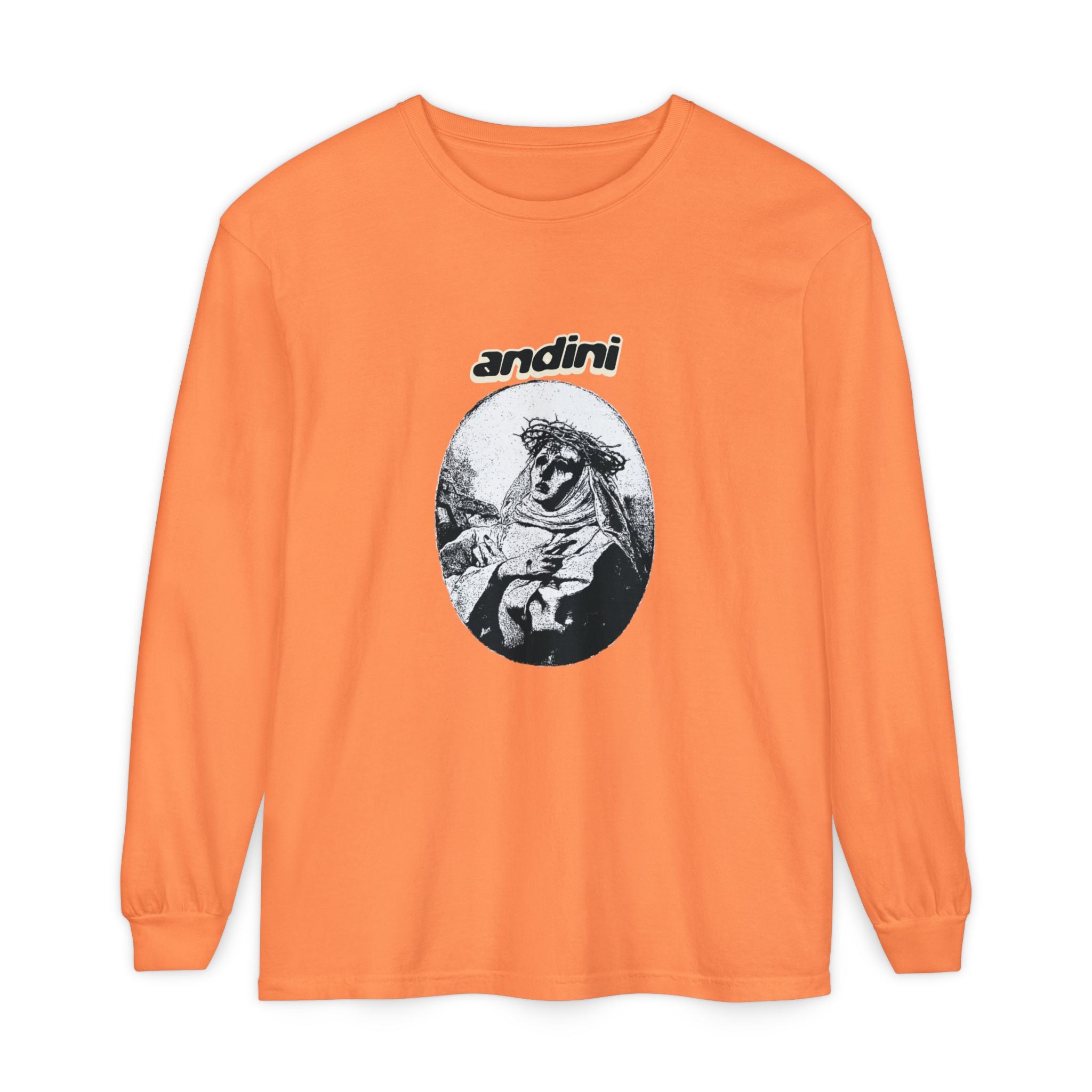 Unisex Garment-dyed Long Sleeve T-Shirt