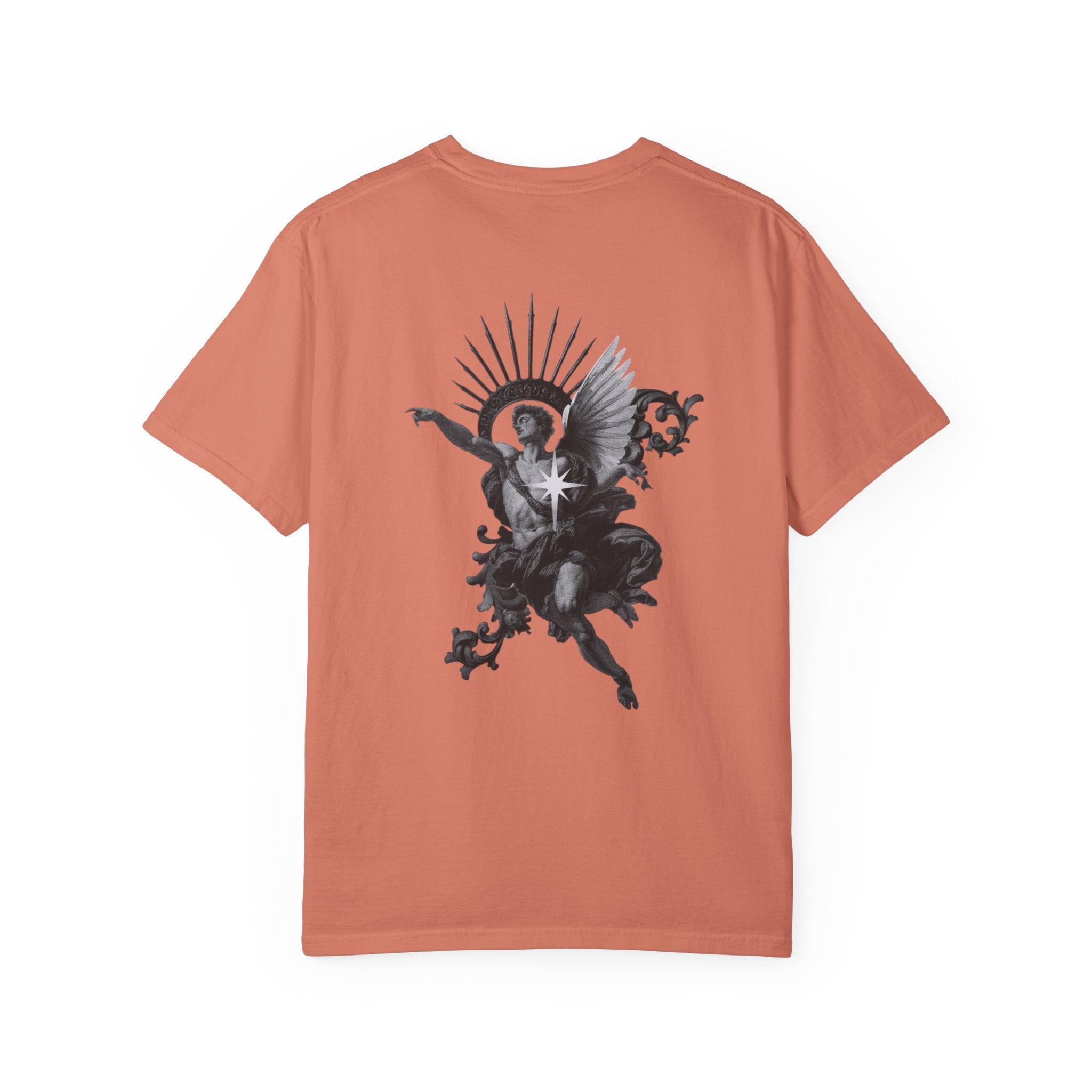 Camiseta unisex teñida en prenda 