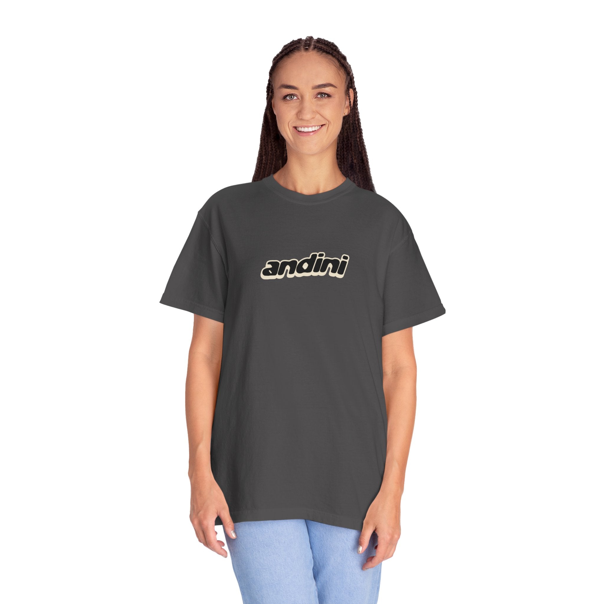 Camiseta unisex teñida en prenda 