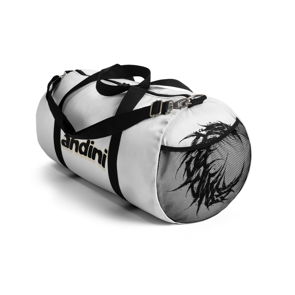 Imperial Gothic Luxury Duffel Bag | Gothic Travel Bag, Regal Black & Gold Design