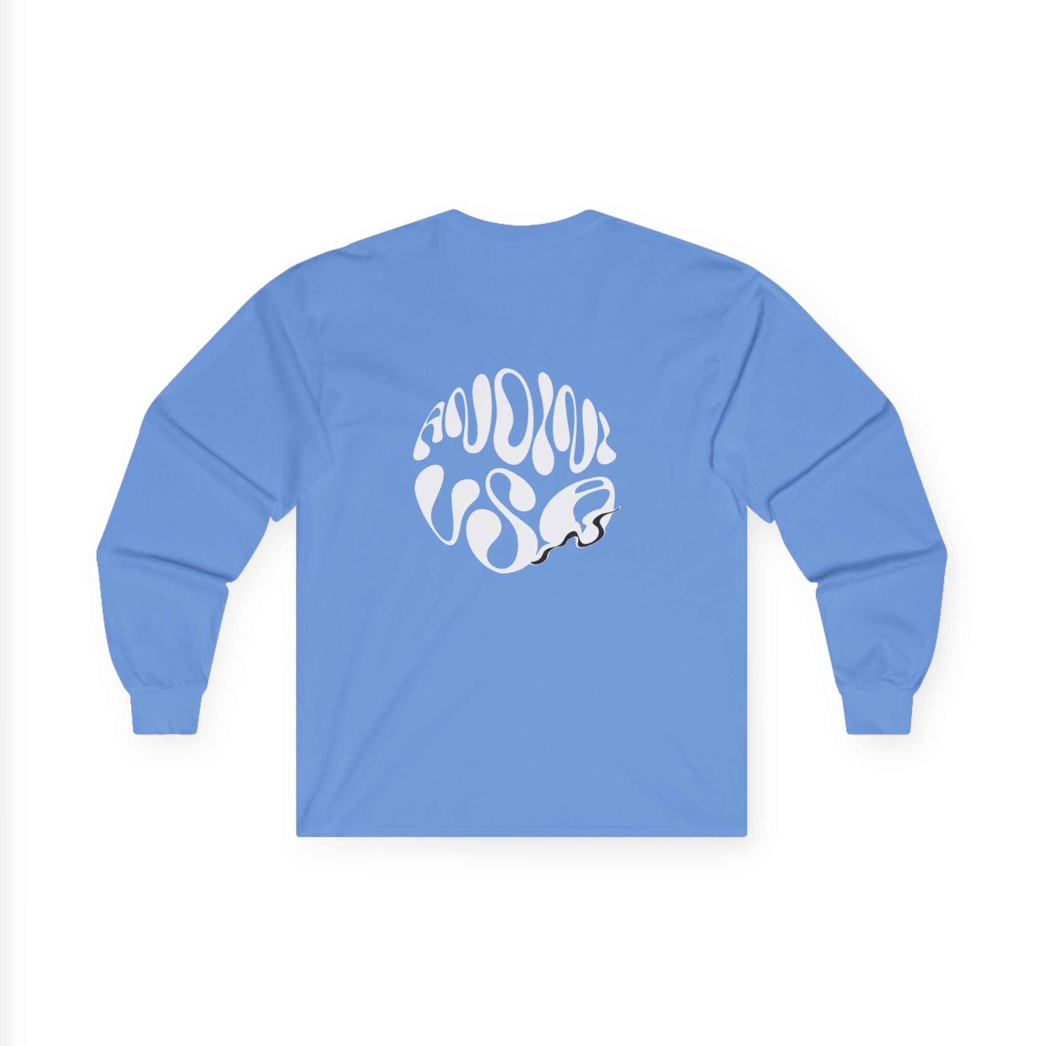 Camiseta unisex de manga larga de algodón ultrafino 