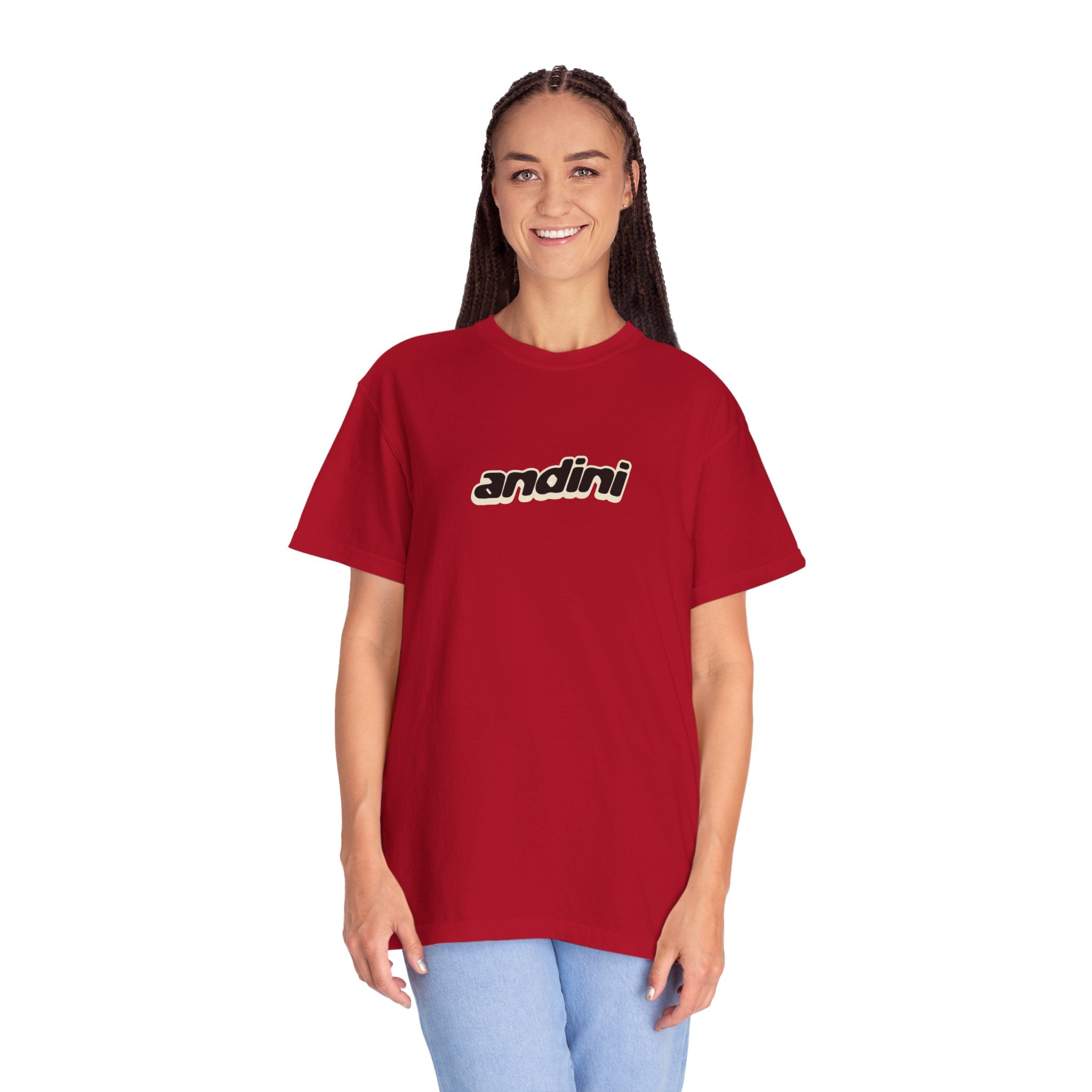 Camiseta unisex teñida en prenda 