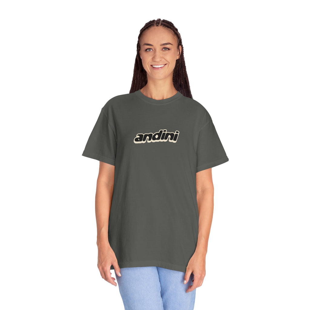 Camiseta unisex teñida en prenda 