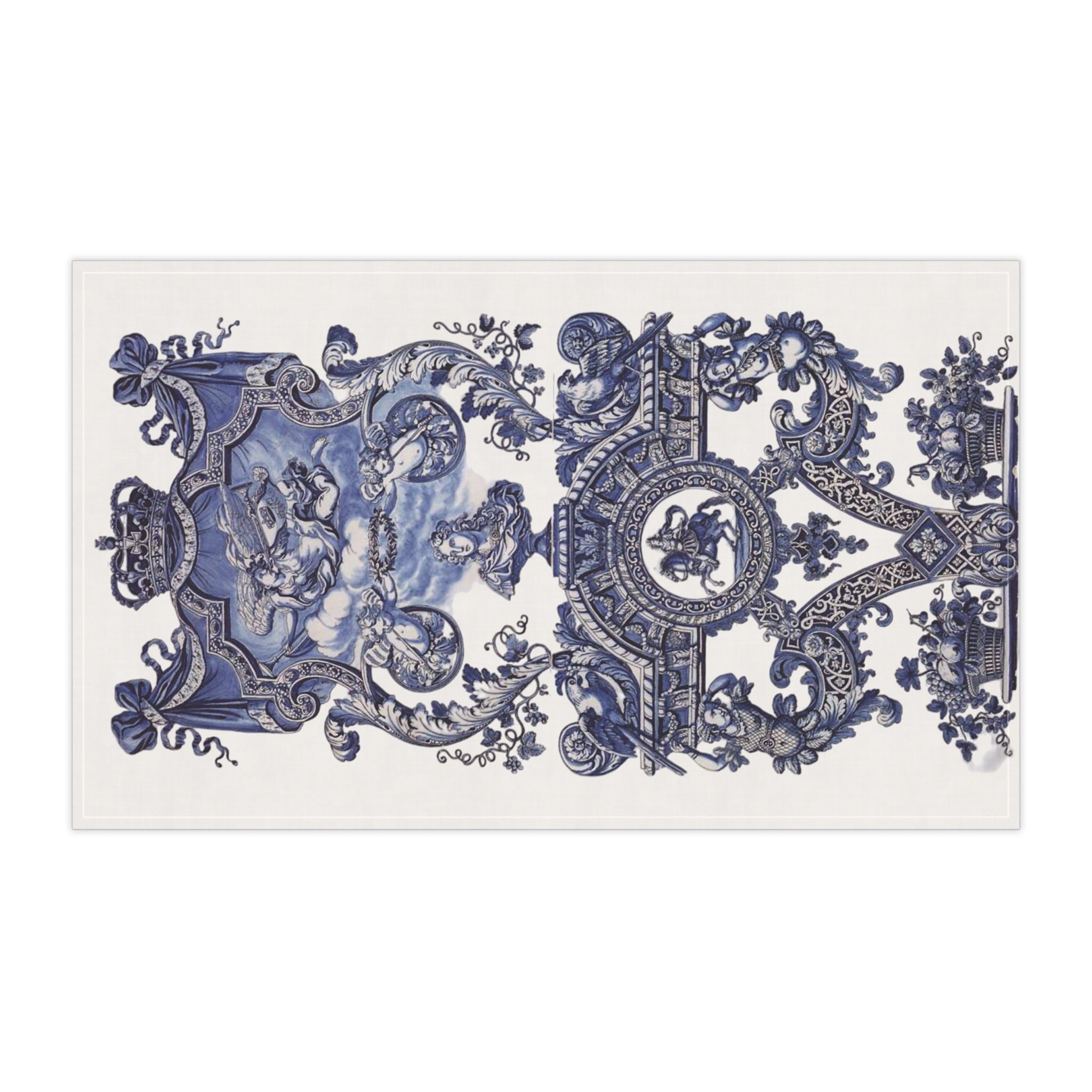 Baroque Luxury Tea Towel | Cotton Poly Decorative Kitchen Towel