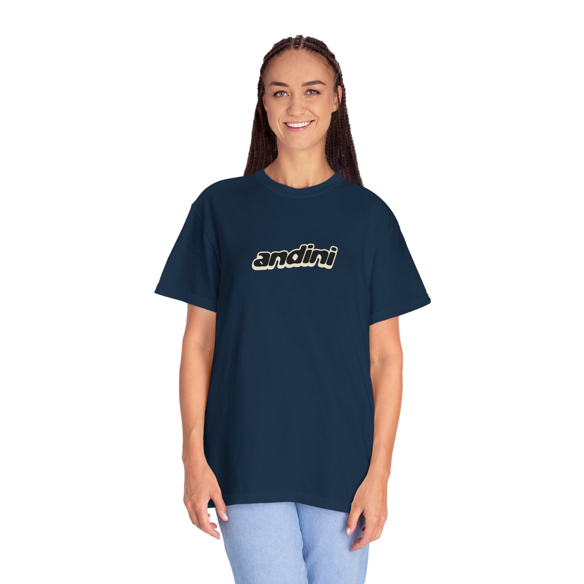 Camiseta unisex teñida en prenda 
