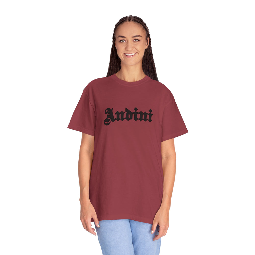 Camiseta unisex teñida en prenda 