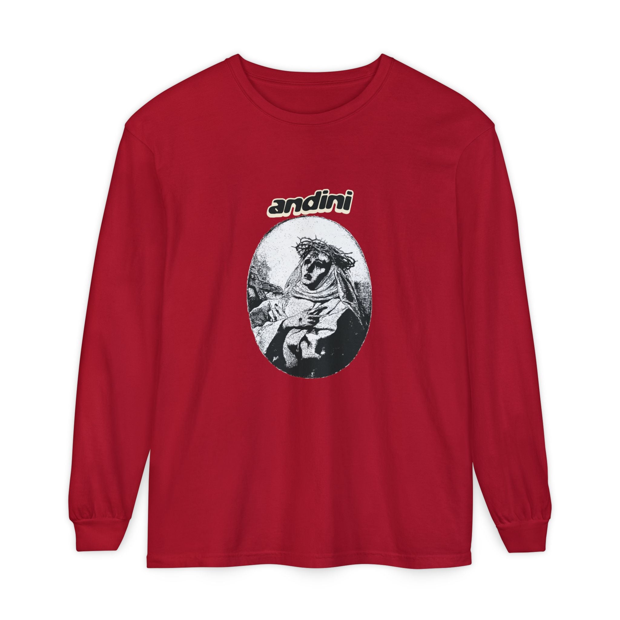 Unisex Garment-dyed Long Sleeve T-Shirt