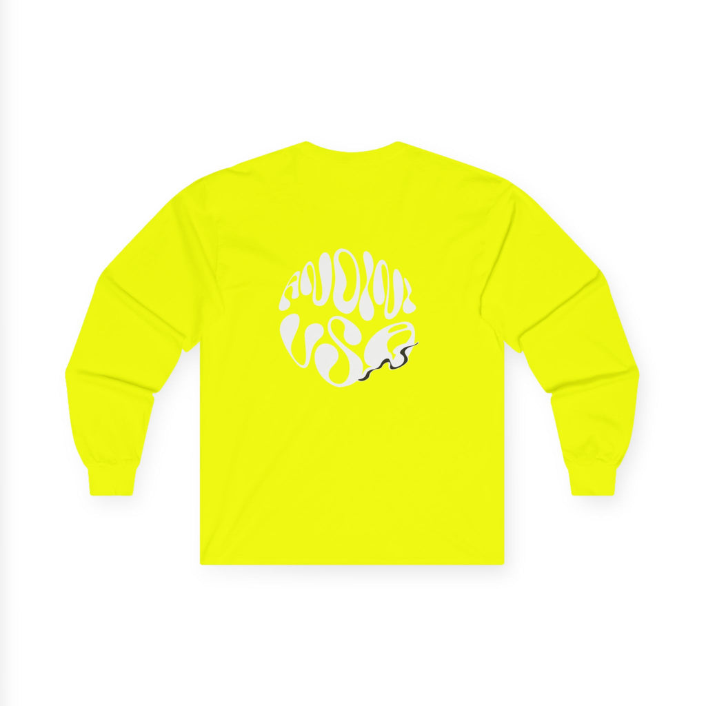 Camiseta unisex de manga larga de algodón ultrafino 