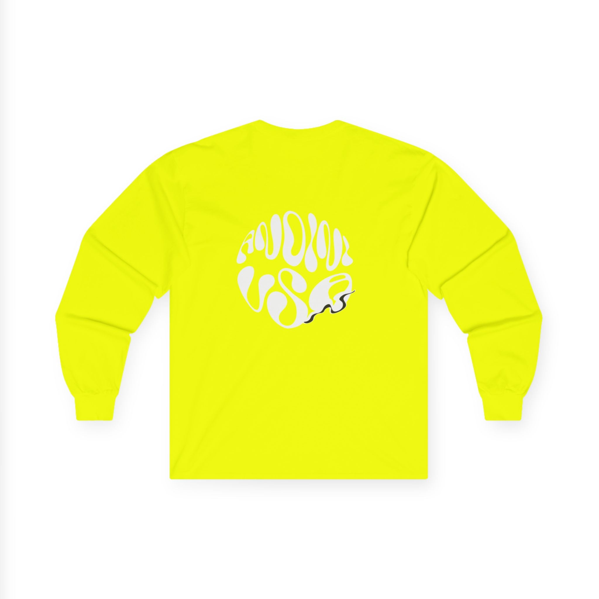 Camiseta unisex de manga larga de algodón ultrafino 