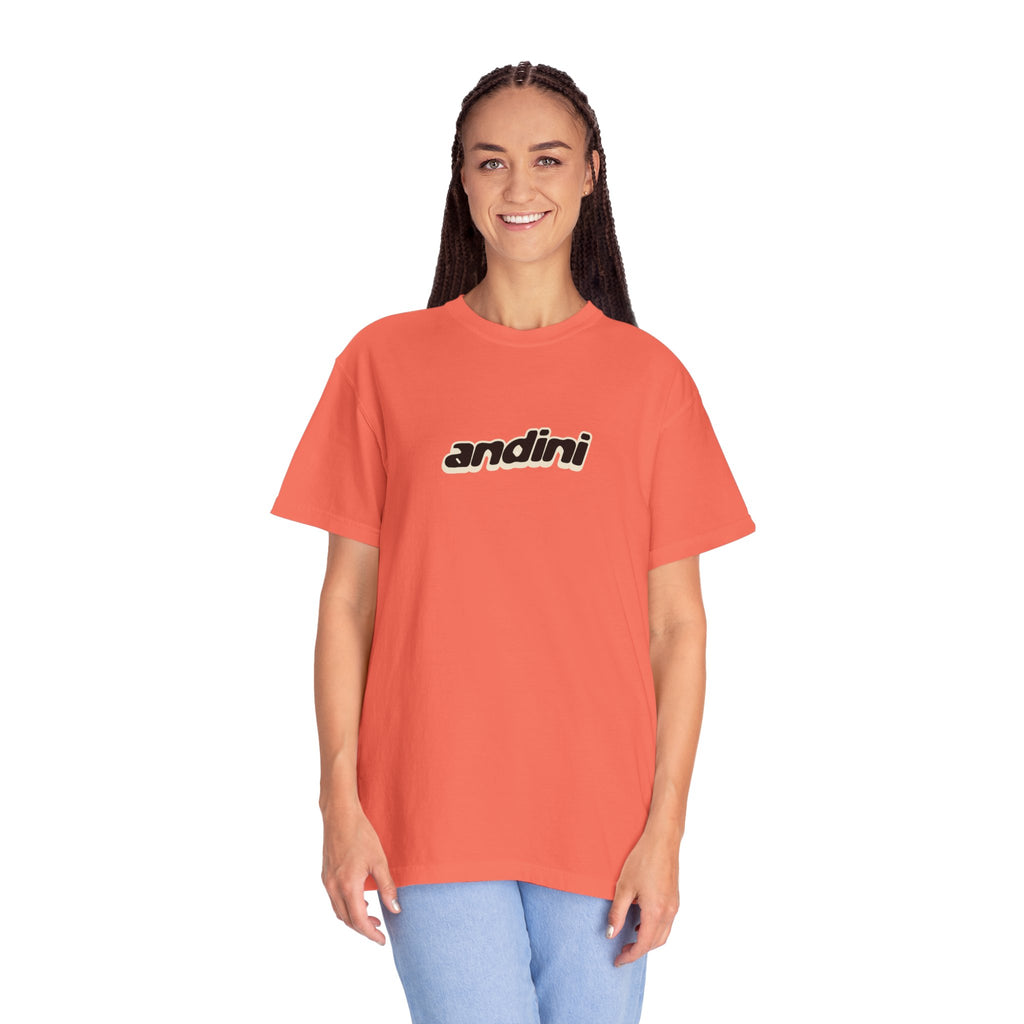 Camiseta unisex teñida en prenda 
