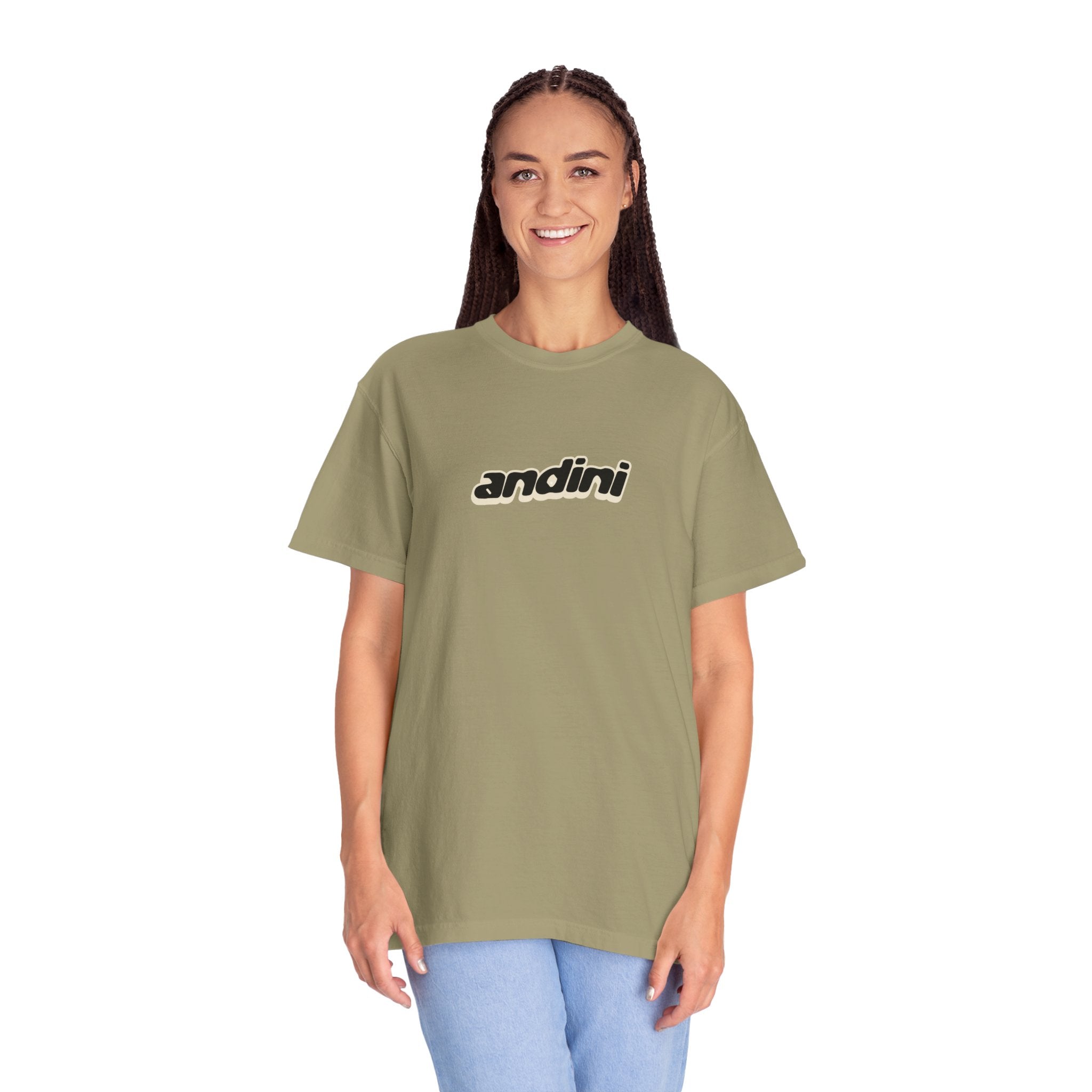 Camiseta unisex teñida en prenda 