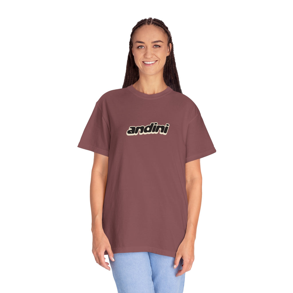 Camiseta unisex teñida en prenda 