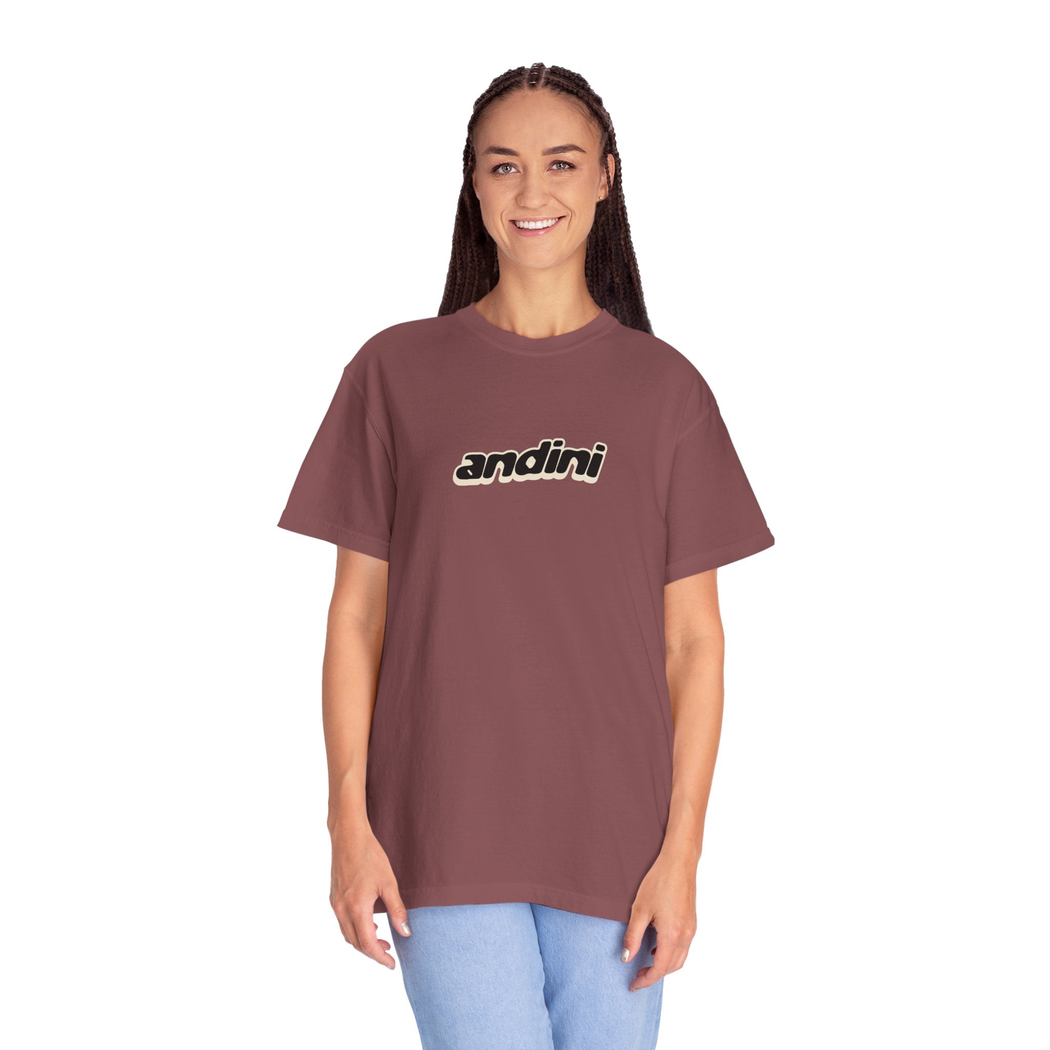 Camiseta unisex teñida en prenda 